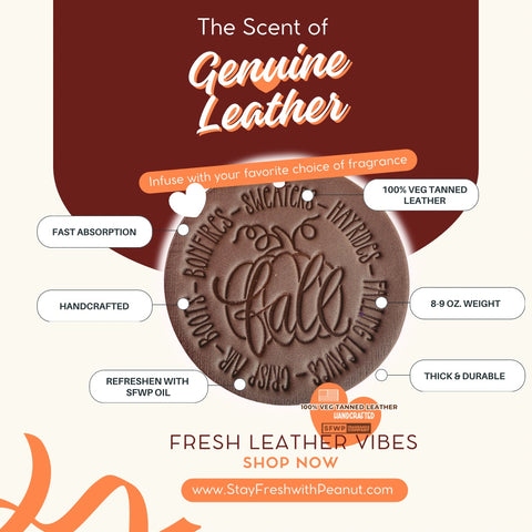 Luxe Leather air Fresheners