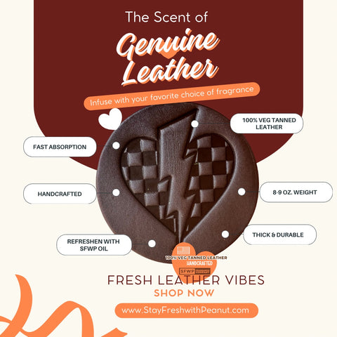 Luxe Leather air Fresheners