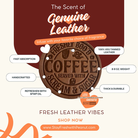 Luxe Leather air Fresheners