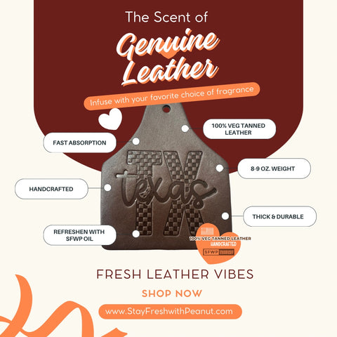 Luxe Leather air Fresheners