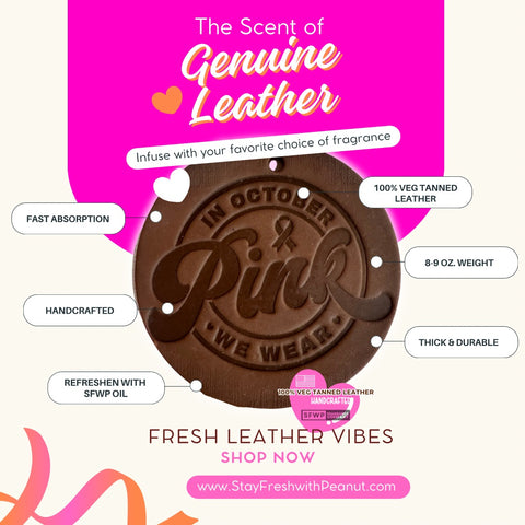 Luxe Leather air Fresheners