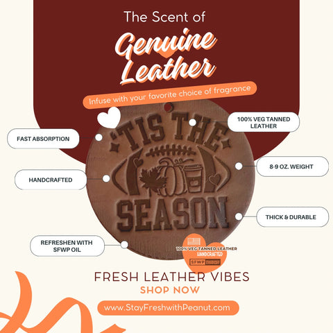 Luxe Leather air Fresheners