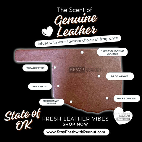 Luxe Leather air Fresheners