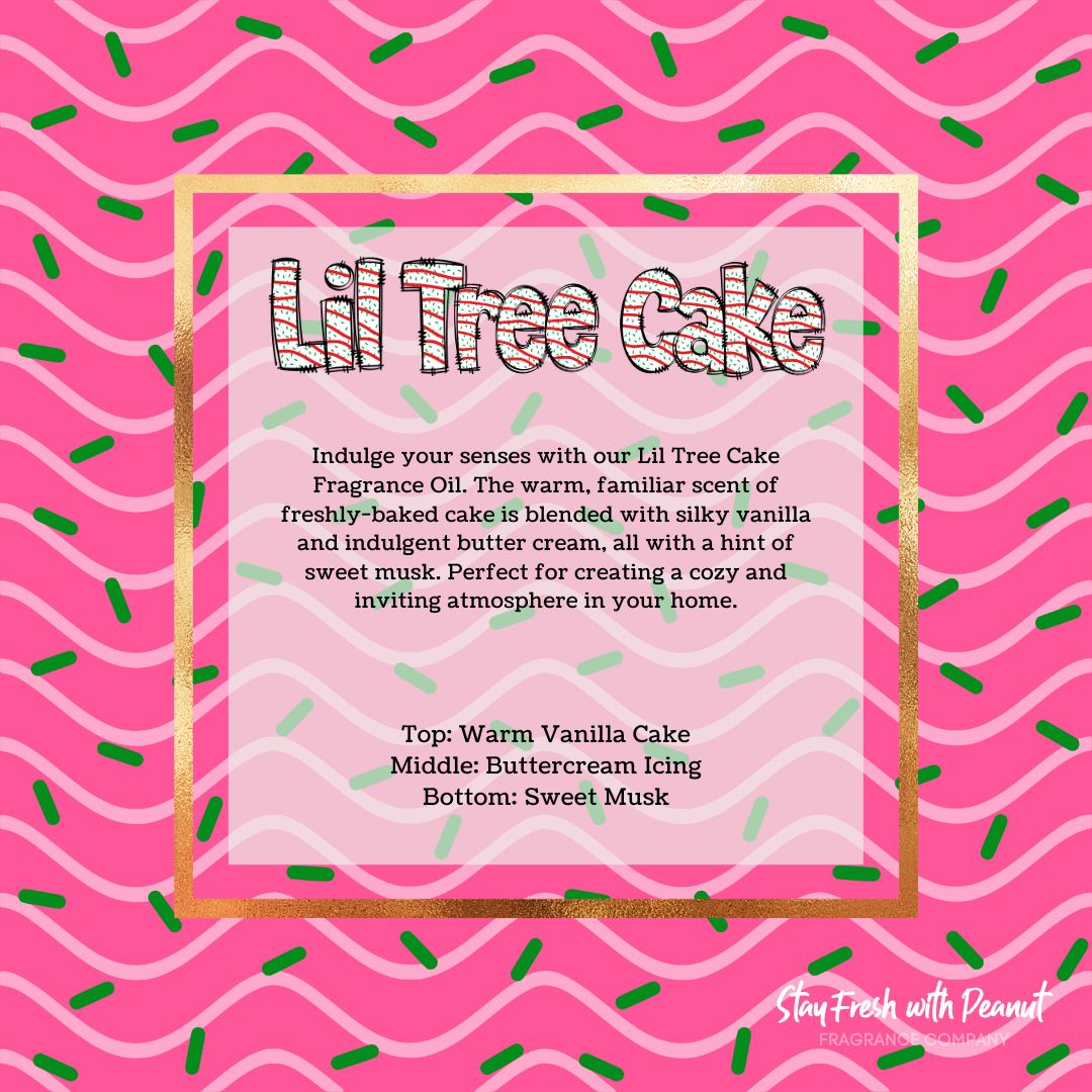 Lil Tree Cake Snap bar Wax Melt Starter Kit