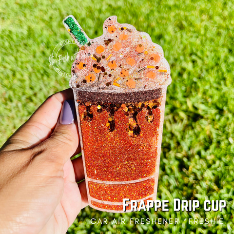 Frappe Drip Freshie with Straw (Fall)