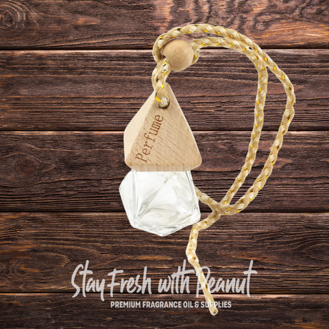 Stay Fresh Car Hanging Diffuser | Natural Pyramid