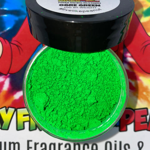 Ogre Green Neon Pigment