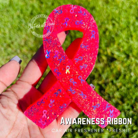 Awareness Ribbon Car Air Fresheners * Freshie